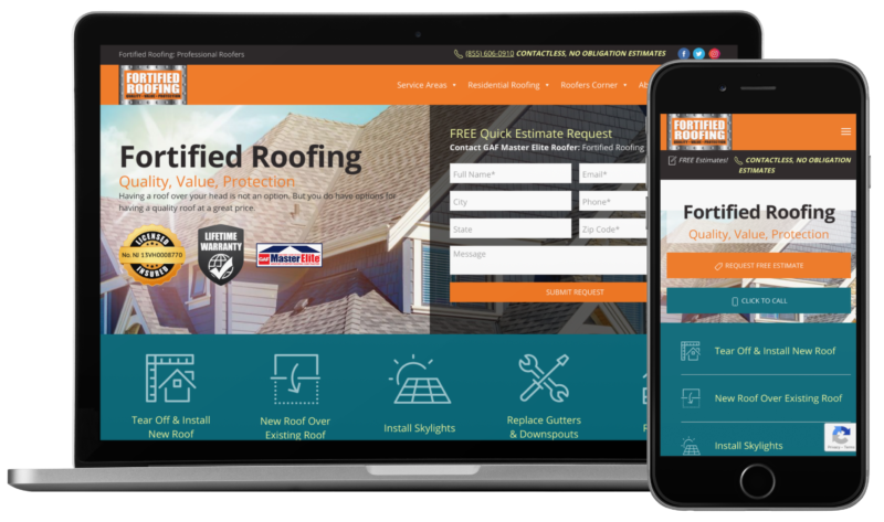 Roofing Marketing - Fortified Roofing